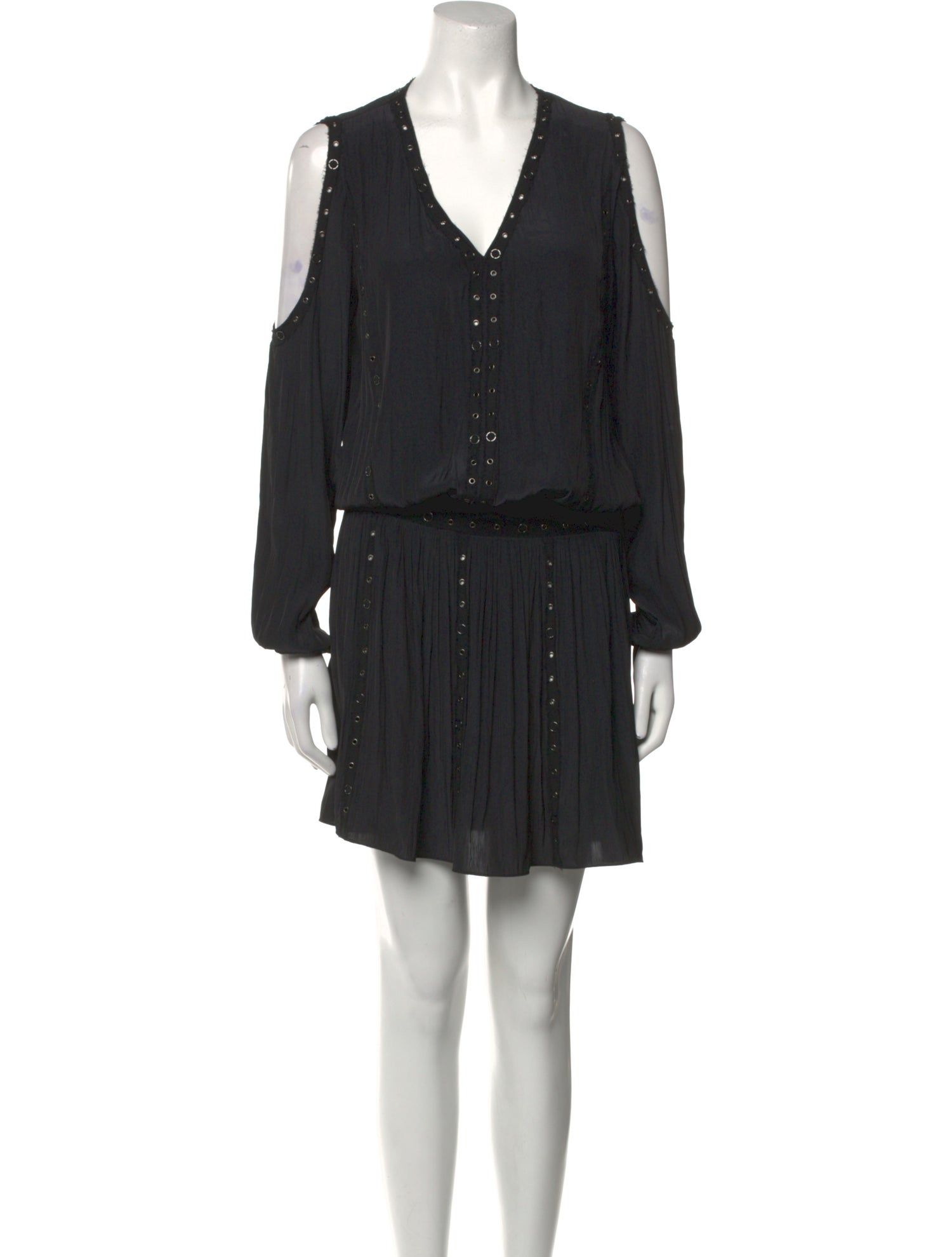 Ramy Brook V-Neck Knee-Length Dress